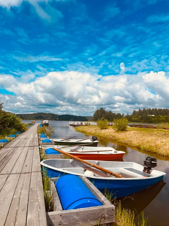Дом стеклянный с видом на Ладожское озеро