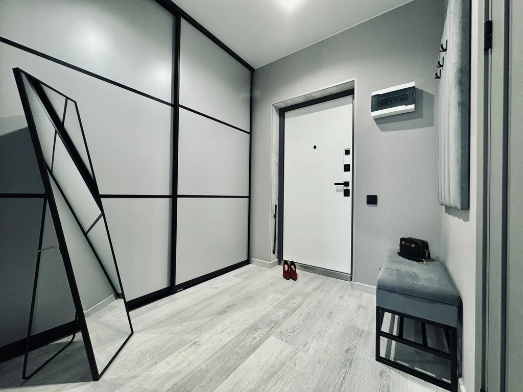 Изящная студия с шикарным видом на мегаполис