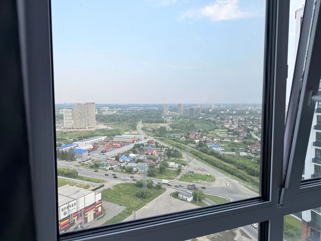 Квартира с красивым видом на город
