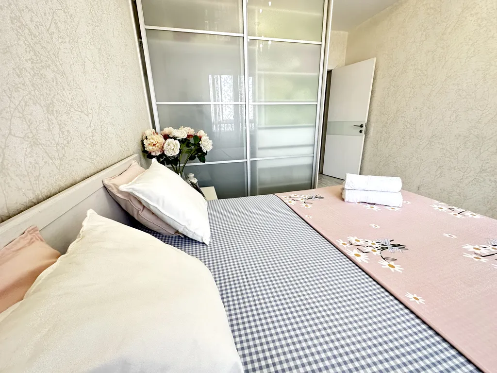 Двухкомнатная на Спортивной с Джакузи, шесть спальных мест