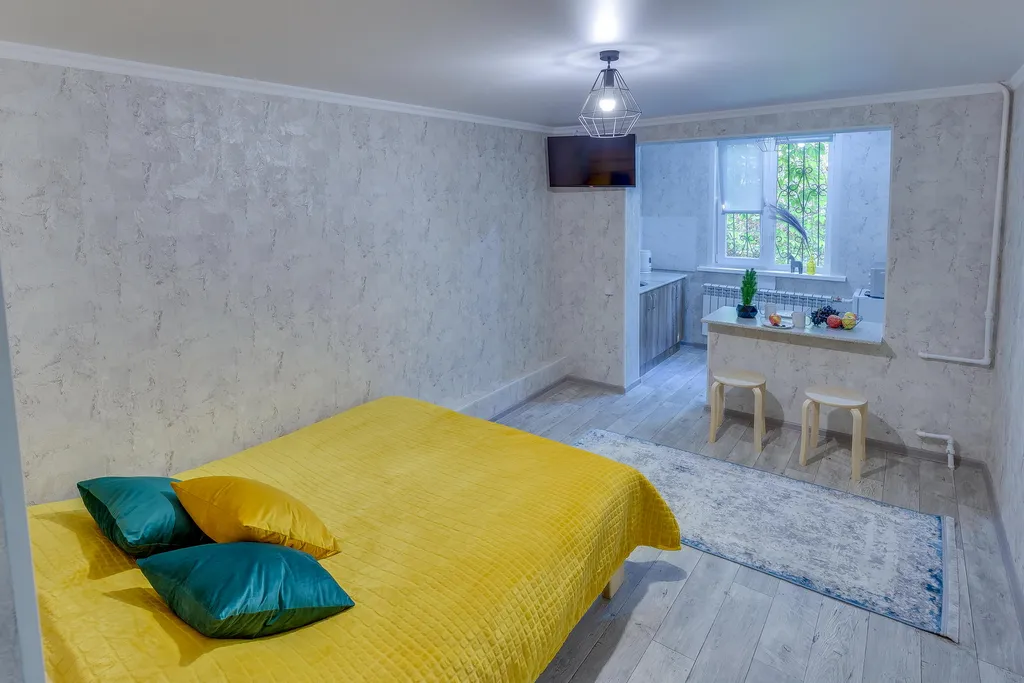 Шикарный вариант двухместной студии на Розыбакиева