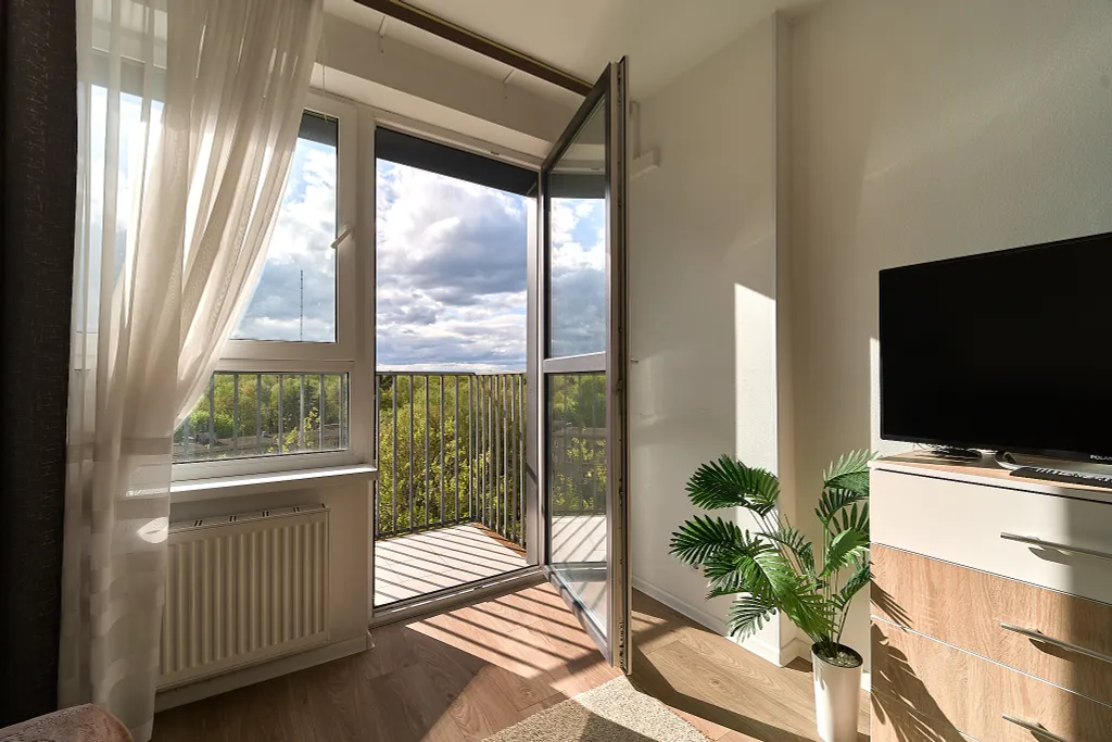 Евродвушка на последнем этаже