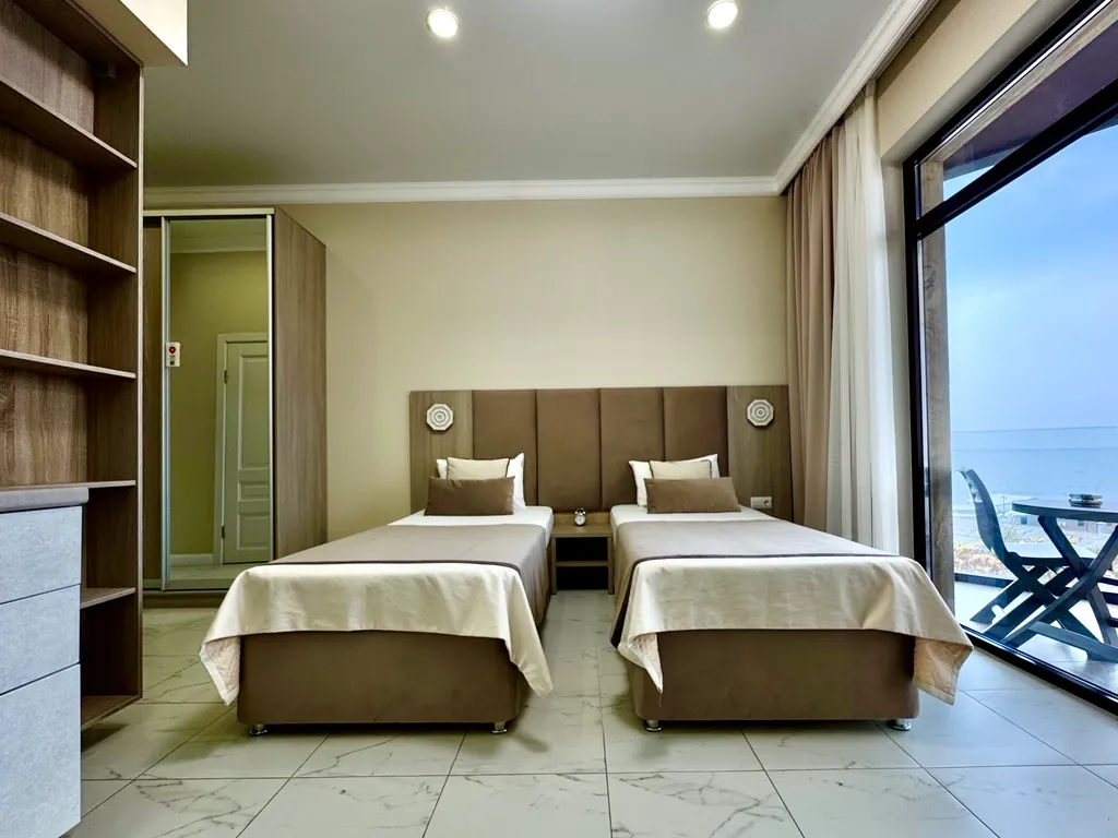 Квартира Квартира Премиум с видом на море и балконом — Лазаревское