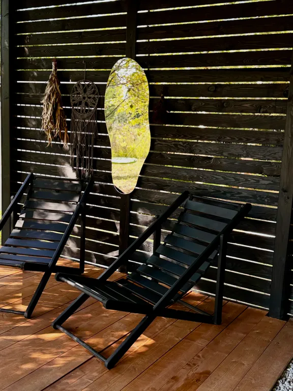 2-местный дом с видом на лес