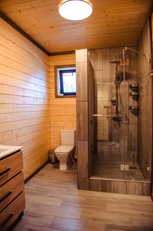 Дом В стиле лофт мини с панорамными окнами