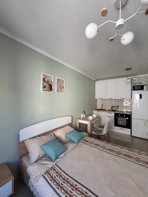 Квартира Квартира Уютная студия в стиле Сканди — Санкт-Петербург