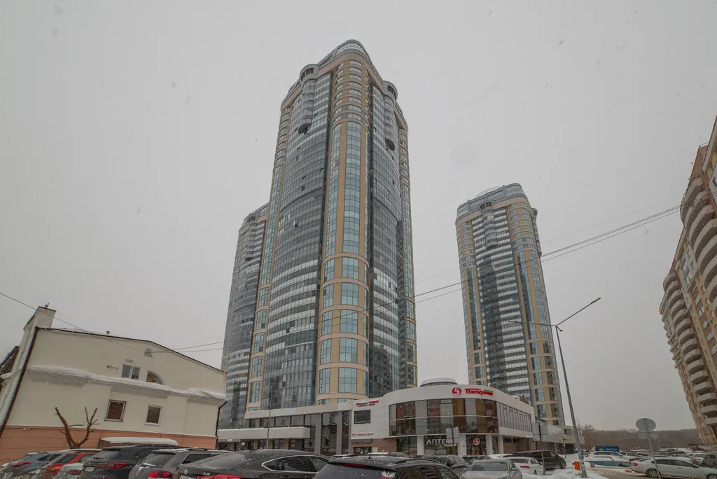 Бордовый закат в Чемпион-парк