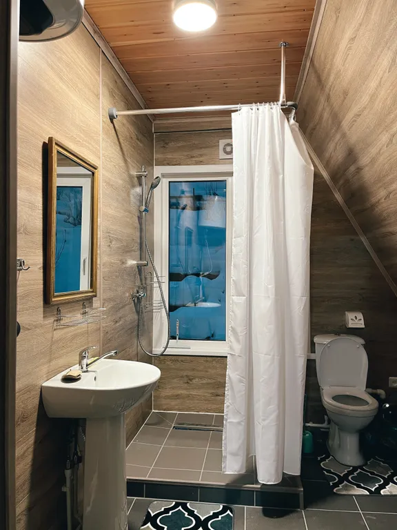 Коттедж Коттедж А-фрейм 2 Таёжная романтика — Таштагол