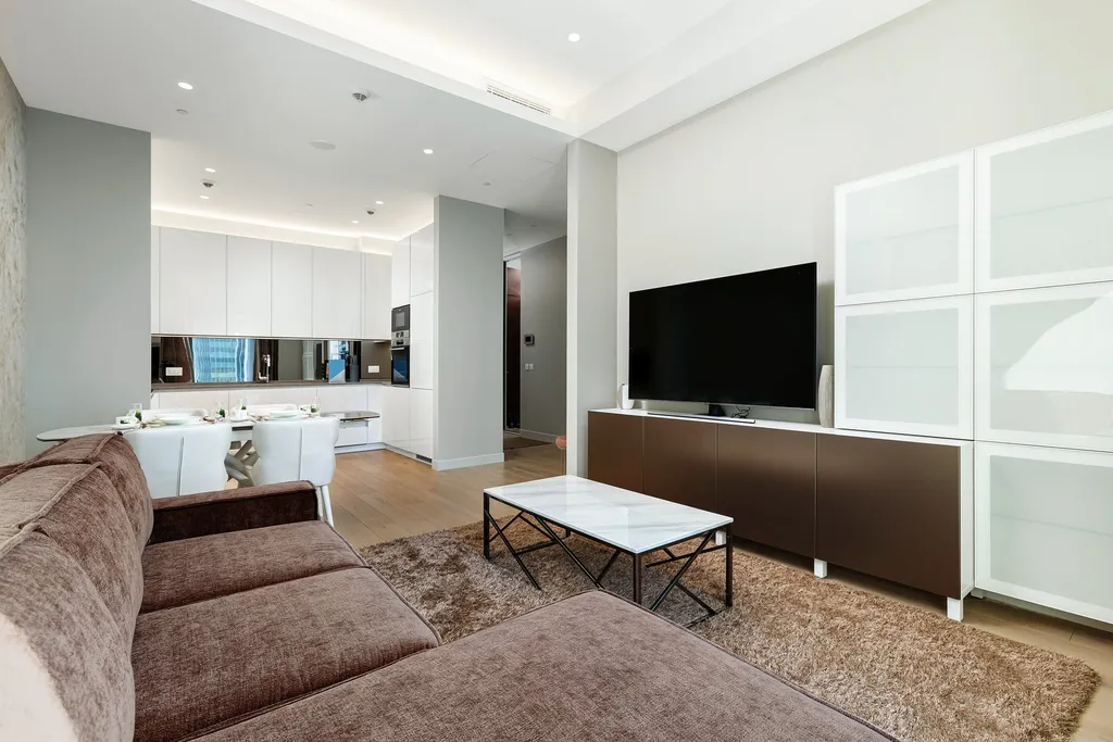 Премиум 3-комнатный апартамент в Москва Сити