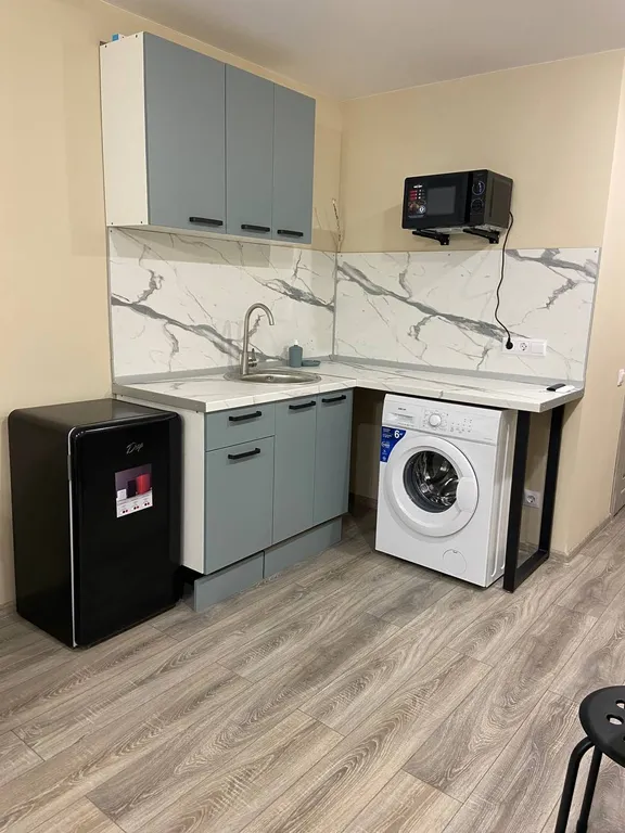 Tеплaя уютнaя студия cети посуточных кваpтир «Эль Aпаpт»