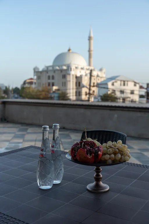 Апартаменты с видом на достопримечательность большую белую Месеть