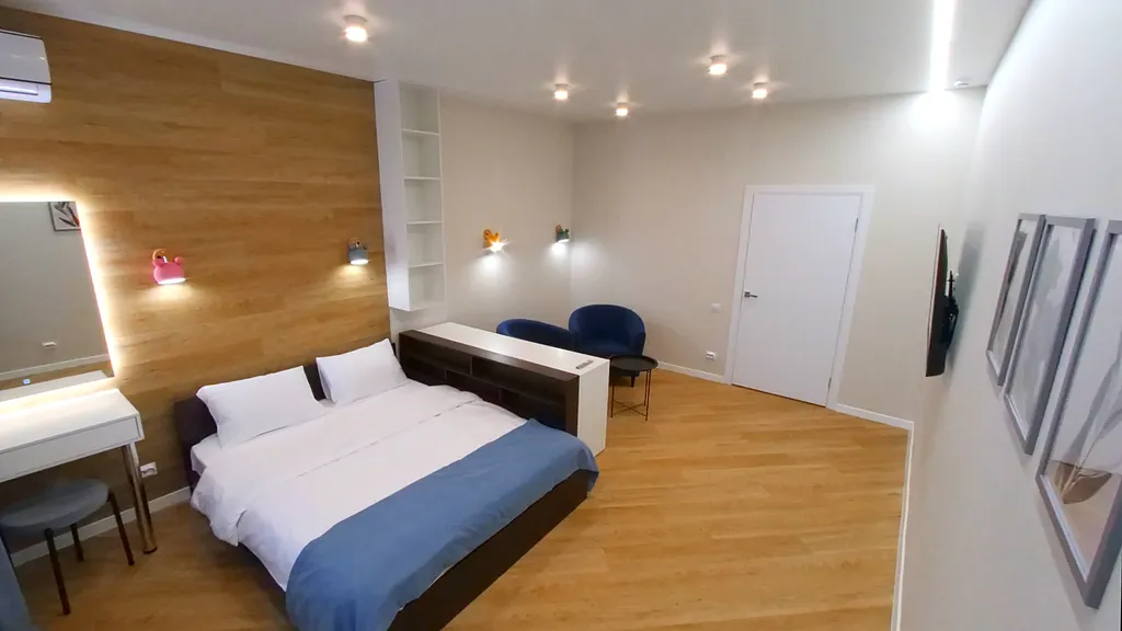 Стильная просторная квартира с лоджией