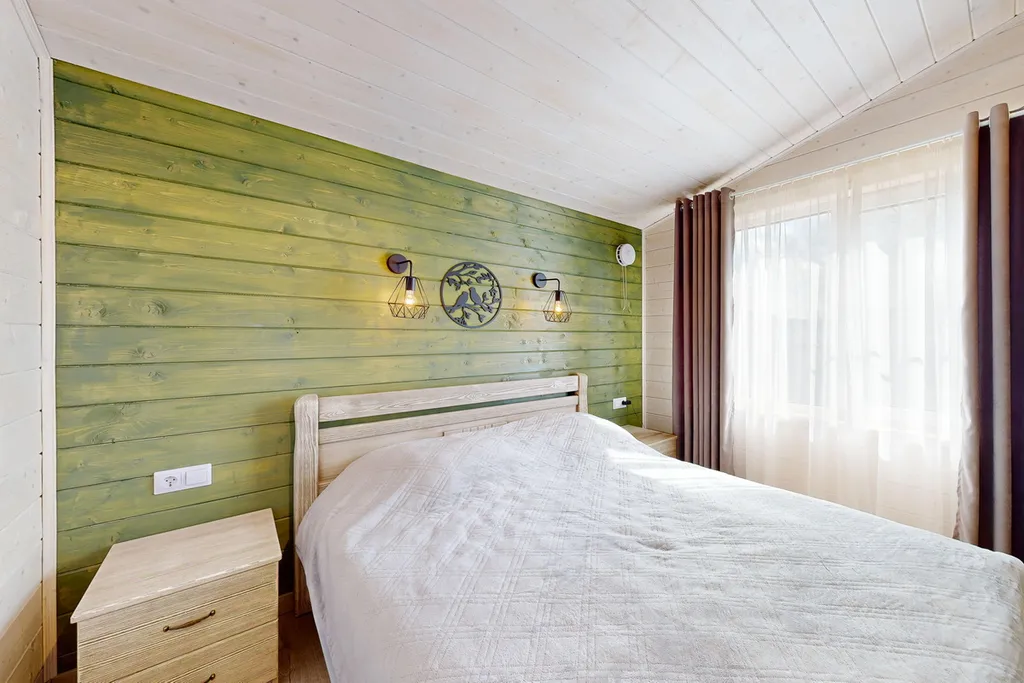 Дом с баней и чаном на участке 10 соток, Green island house