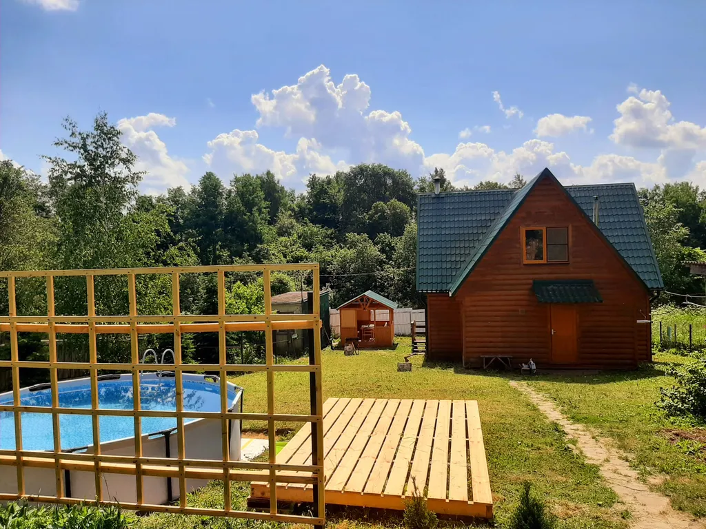 Коттедж Уютный дом с бассейном, с баней, беседка, камин, барбекю — Скоково