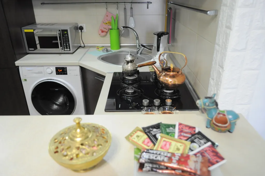 Квартира в ярких тонах