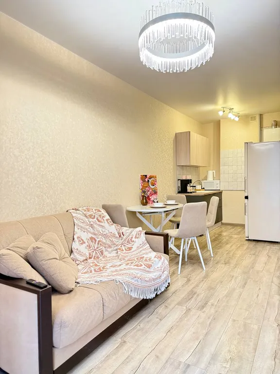 Уютная квартира евродвушка в ЖК Город Мастеров