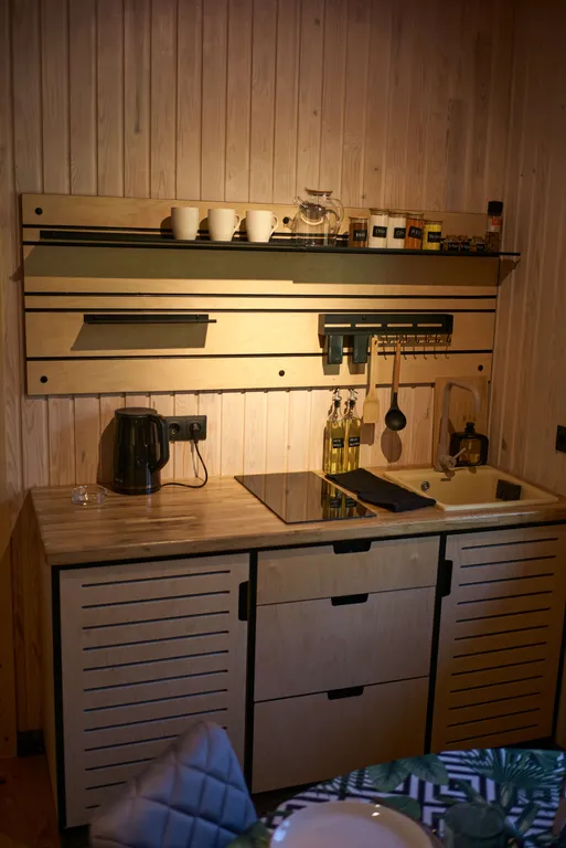 Дом в лесу: баня, купель, проектор, камин, озеро, велосипеды