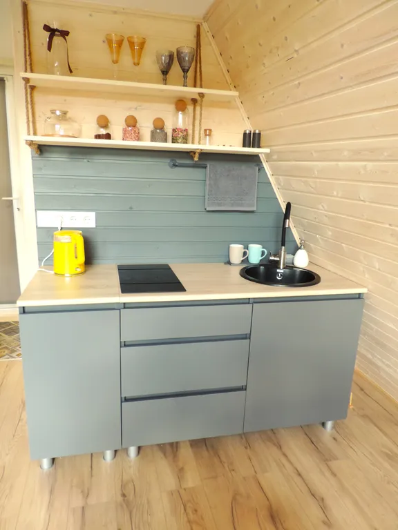 Коттедж Дом у речки с шикарным видом на горы — Соколиное