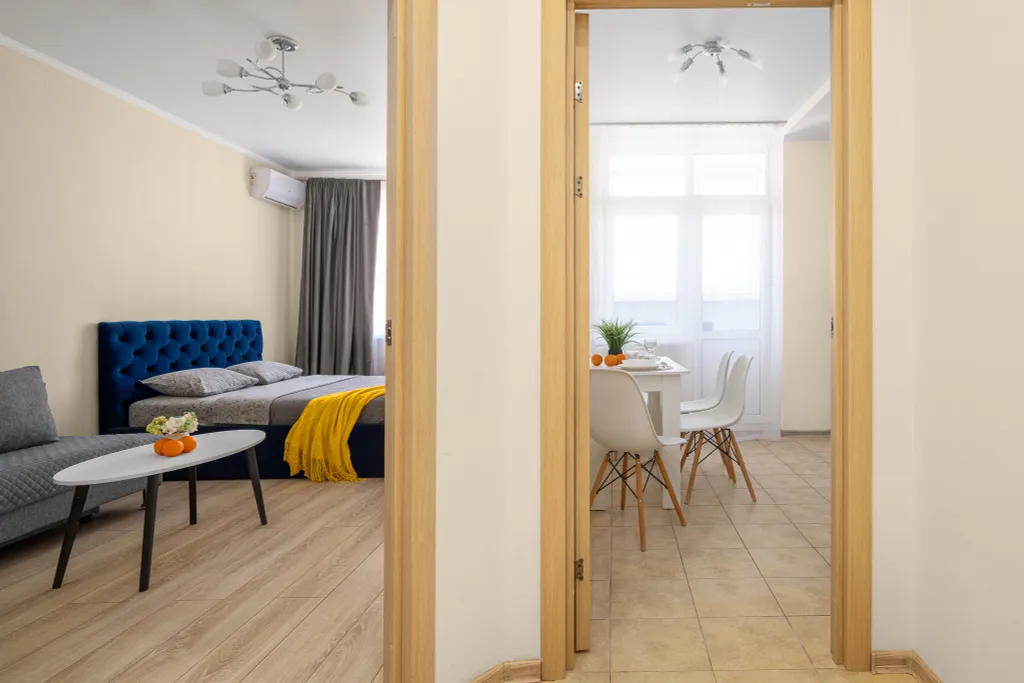 Квартира Стильные апартаменты Goodtime Apartments с прекрасным видом на стадион — Краснодар