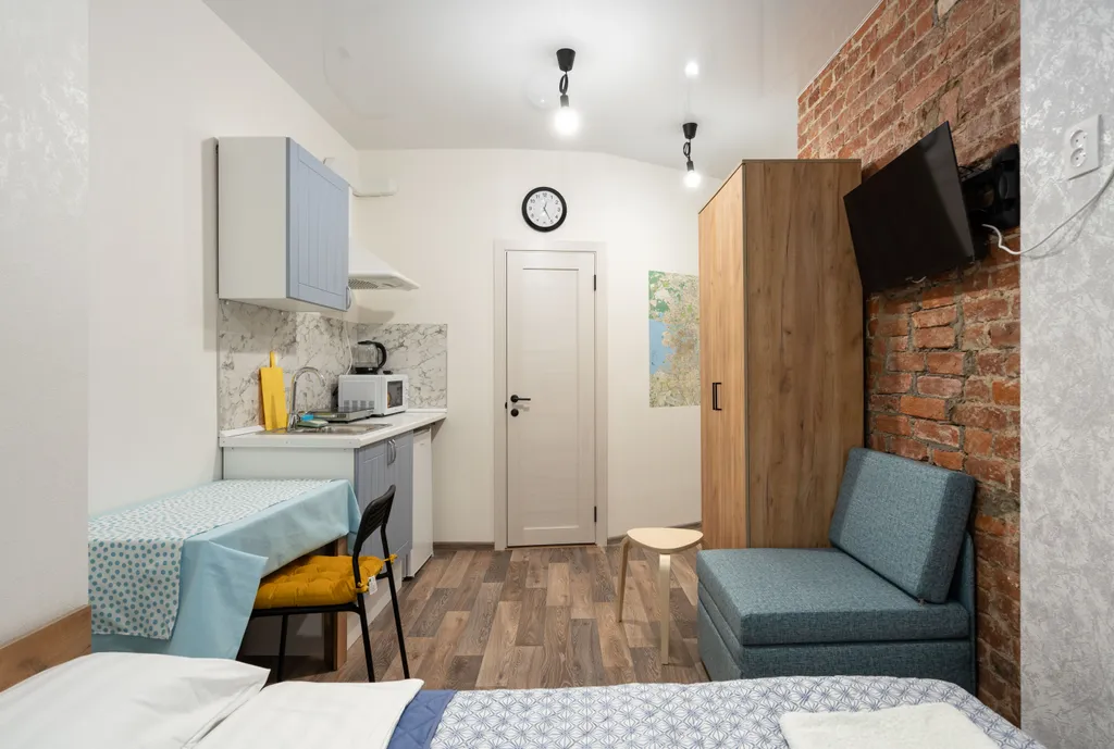 Квартира Выгодная студия — аренда посуточно в Санкт-Петербург