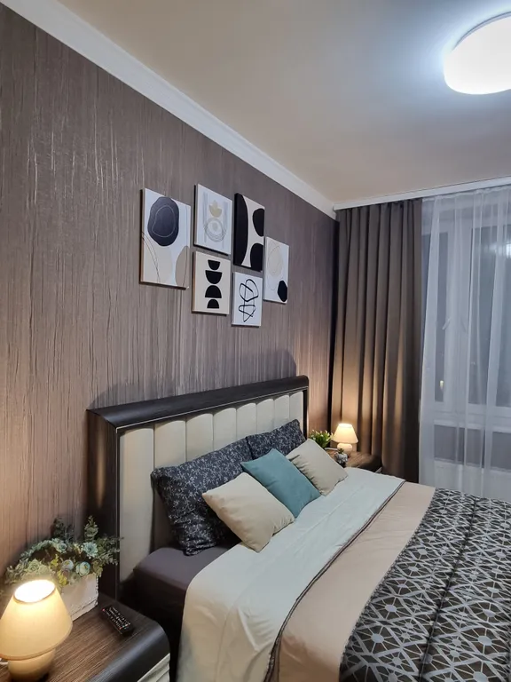 Уютная евродвушка с видом на Лавру