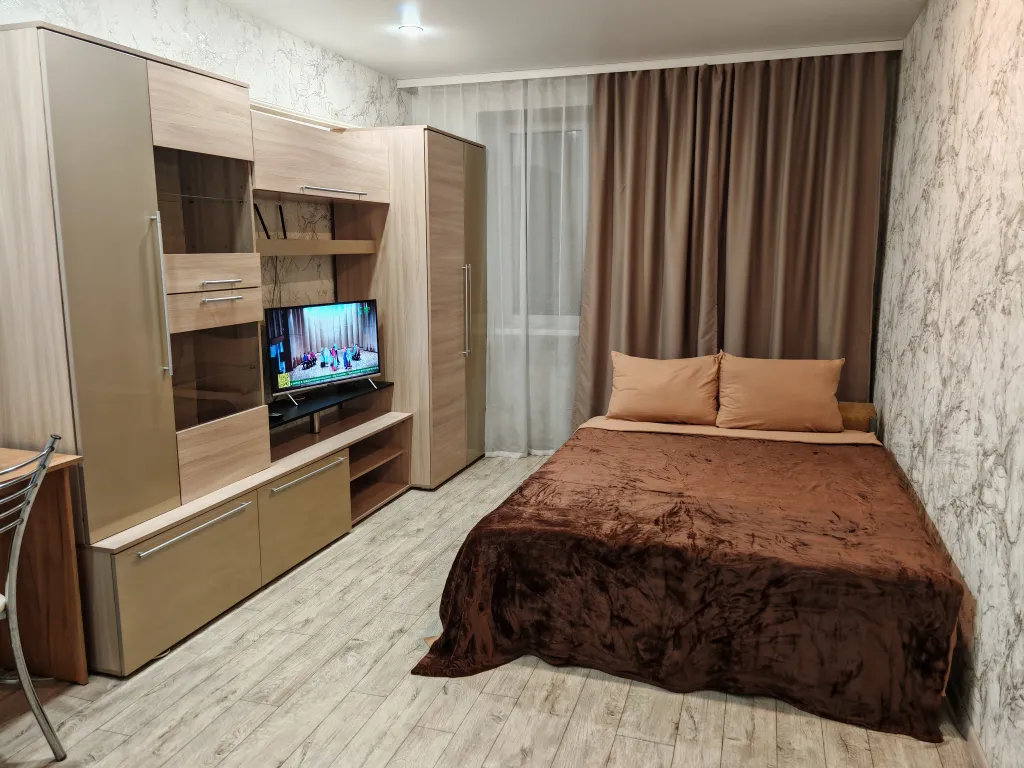 Капучино - комфортная квартира в шоколадно - кремовых тонах