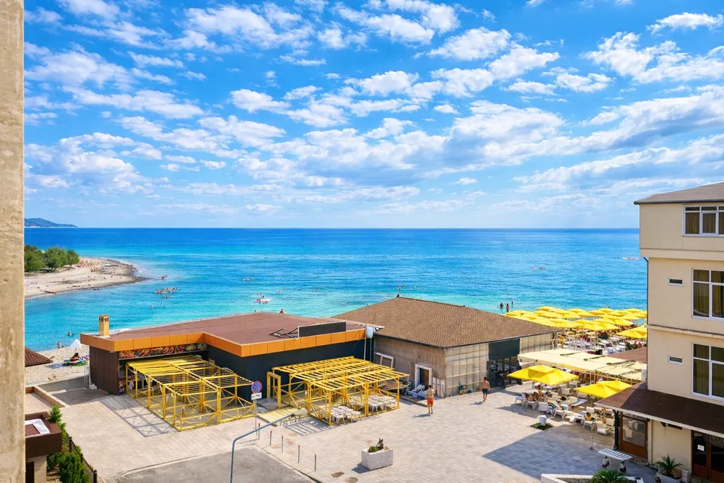 Комфорт студия с видом на море и реку