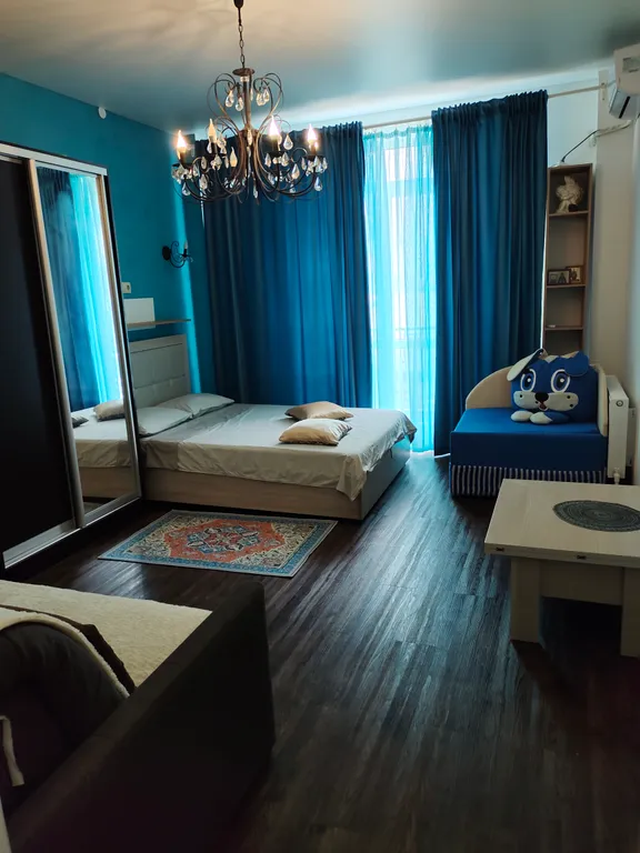 Квартира Уютная квартира с видом на горы, оформлена в новогоднем стиле — Геленджик