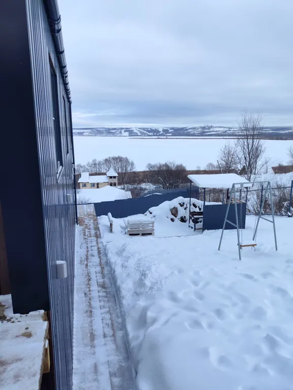 Дом с панорамным видом на реку и горнолыжку в 30 минутах от Казани