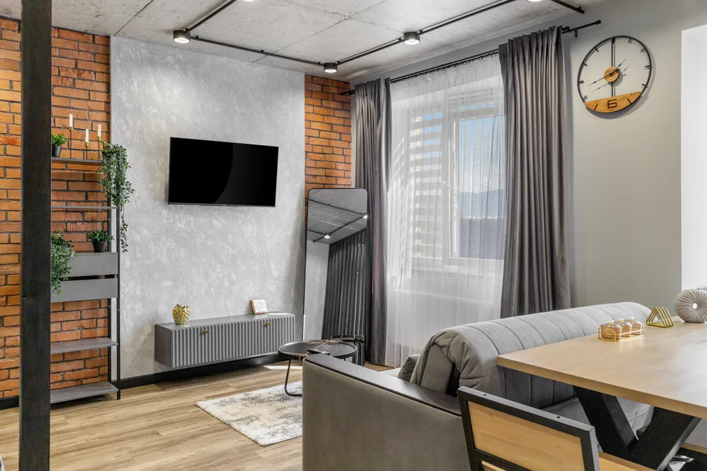 Квартира Квартира Cтудию сети Aura с шикарным видом на горы, вблизи набережной реки — Владикавказ