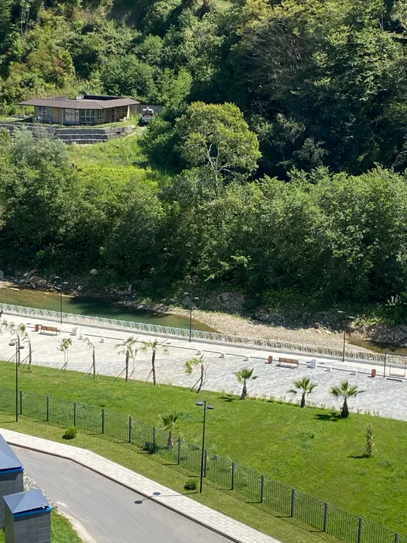 Студия с дизайнерским ремонтом рядом с морем в новом ЖК Летний