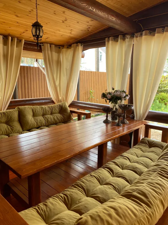 Атмосферный дом с русской печью и баней