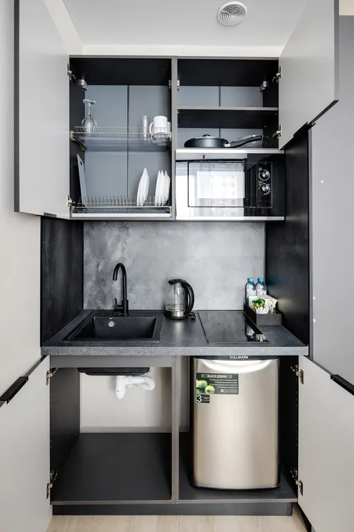 Квартира Квартира Стильная студия на ботаническом саду Bordo — Москва