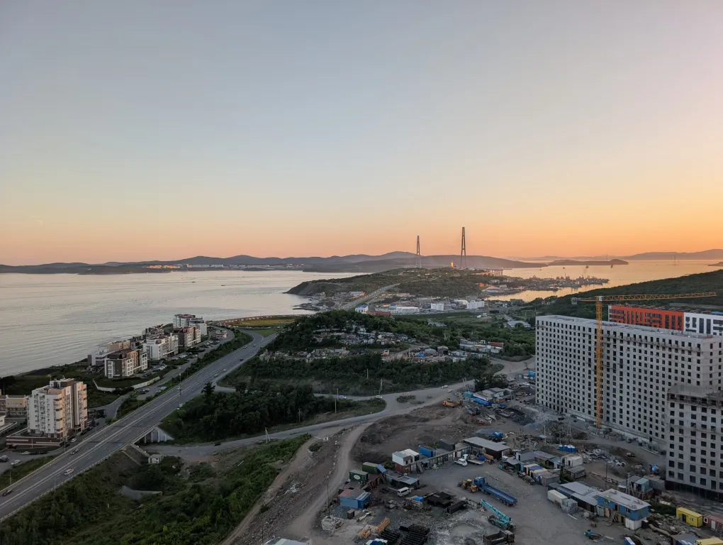 Квартира Квартира с видом на Русский мост и кампус ДВФУ — Владивосток