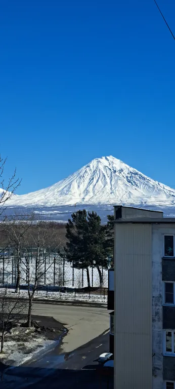 Уютная квартира в центре города с видом на вулканы