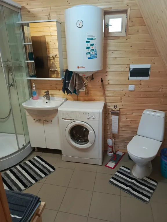 Дом в стиле A-Frame с сауной