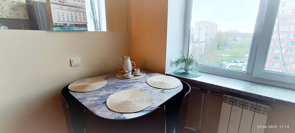 Удобная и тихая квартира у метро Московская