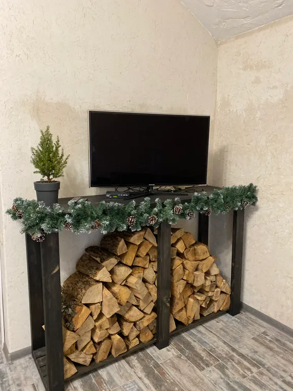 Уютный дом с камином