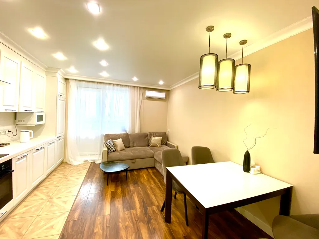 Панорама на старый город с 11 этажа