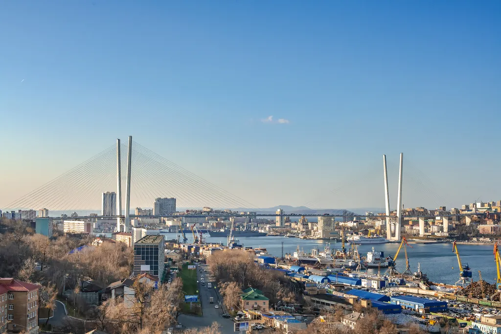 Квартира Современная квартира с красивейшим видом на бухту и мосты — Владивосток
