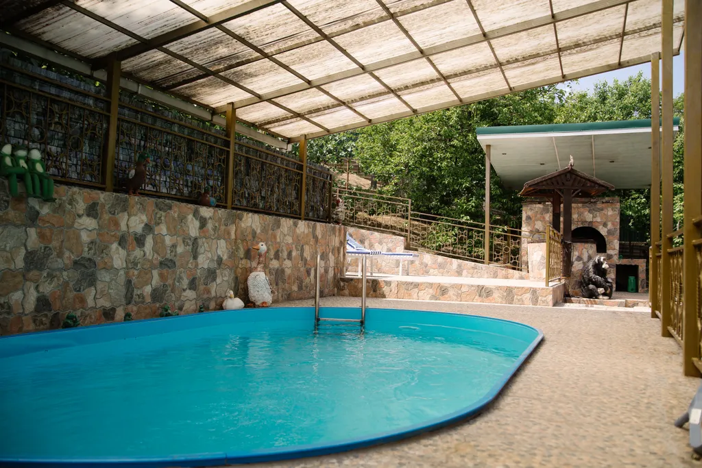 Дом с бассейном Лакшми