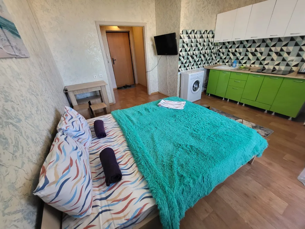 Квартира Квартира Уютная студия с панорамным видом — Красноярск