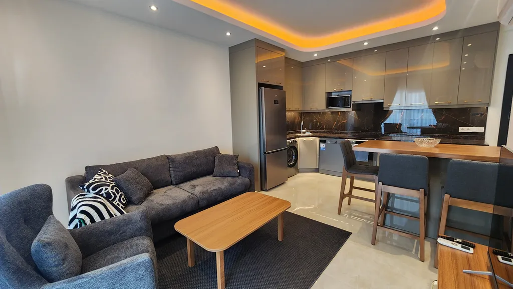 Уютная квартира в комплексе люкс-класса, район Махмутлар — аренда посуточно в Аланья