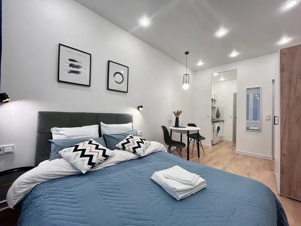 Квартира Современная студия на двоих в ЖК Миниполис Дивное — аренда посуточно в Видное