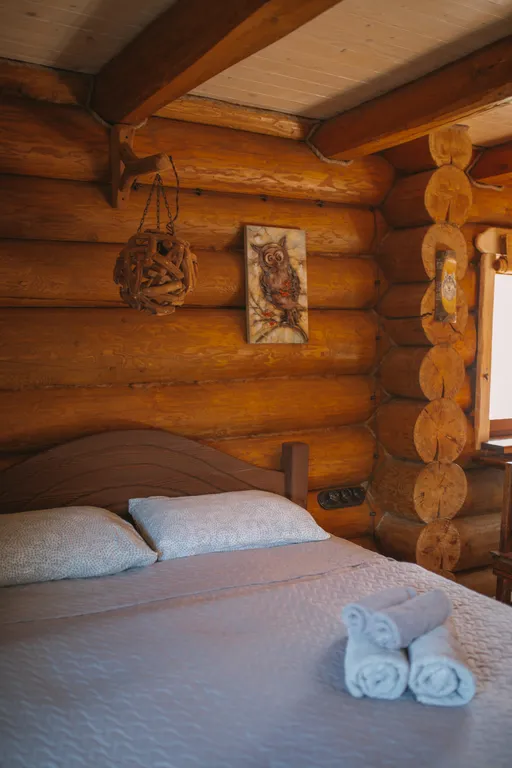 Дом VIP с баней у пруда загородный комплекс Здоровей