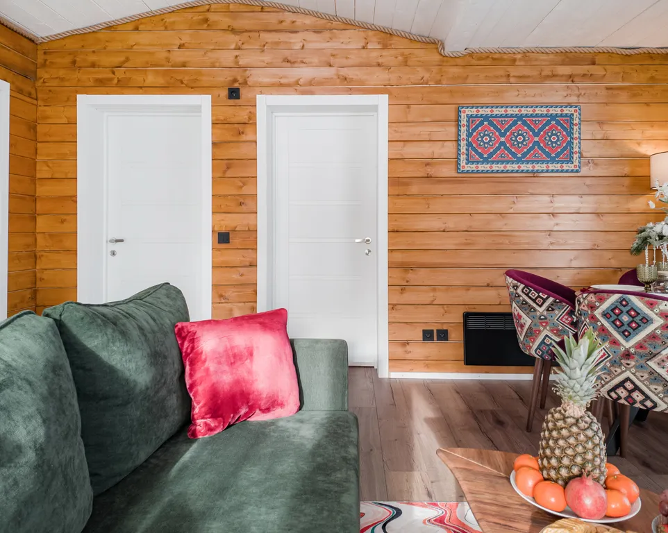 Дом c сауной и видом на лес