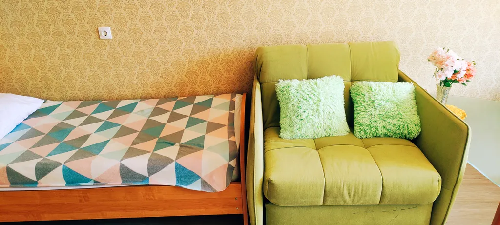 Уютная светлая теплая квартира