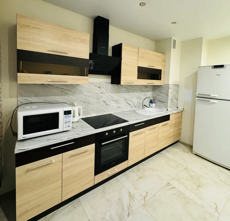 Уютная квартира в тихом районе Заозерного.Современный стиль и комфорт