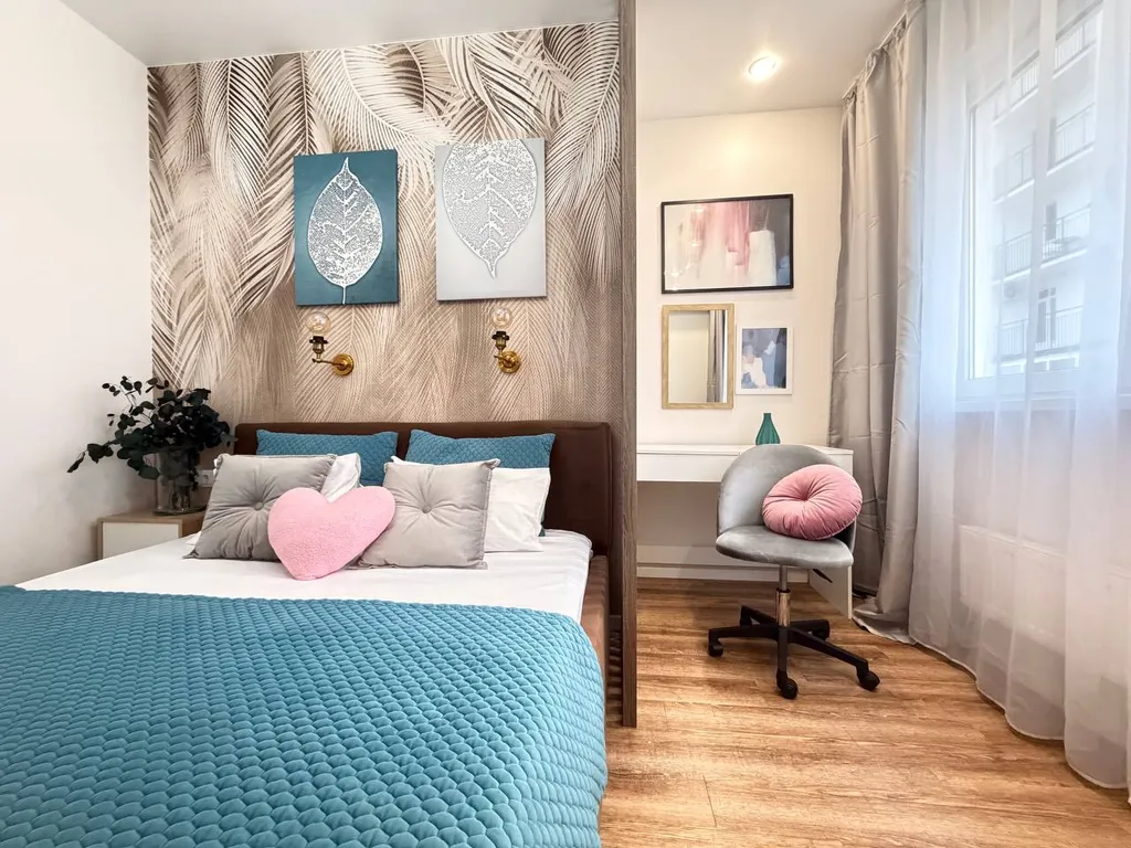 Однокомнатная квартира с видом на олимпийский парк