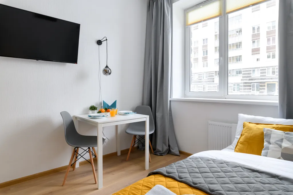 Квартира Квартира Студия Солнечная в Песочном удаленное заселение — Песочный